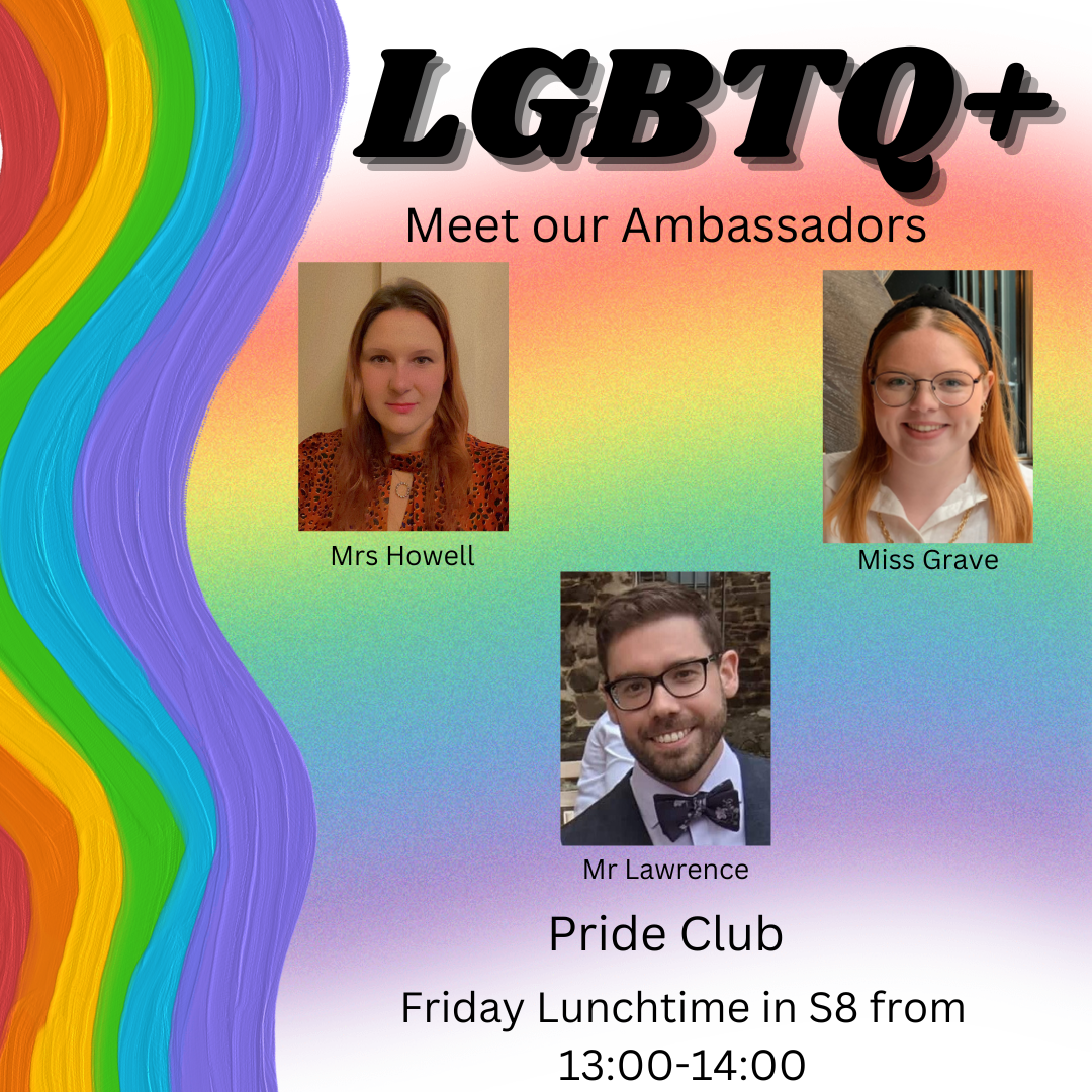 Hoo LGBTQ ambassador poster